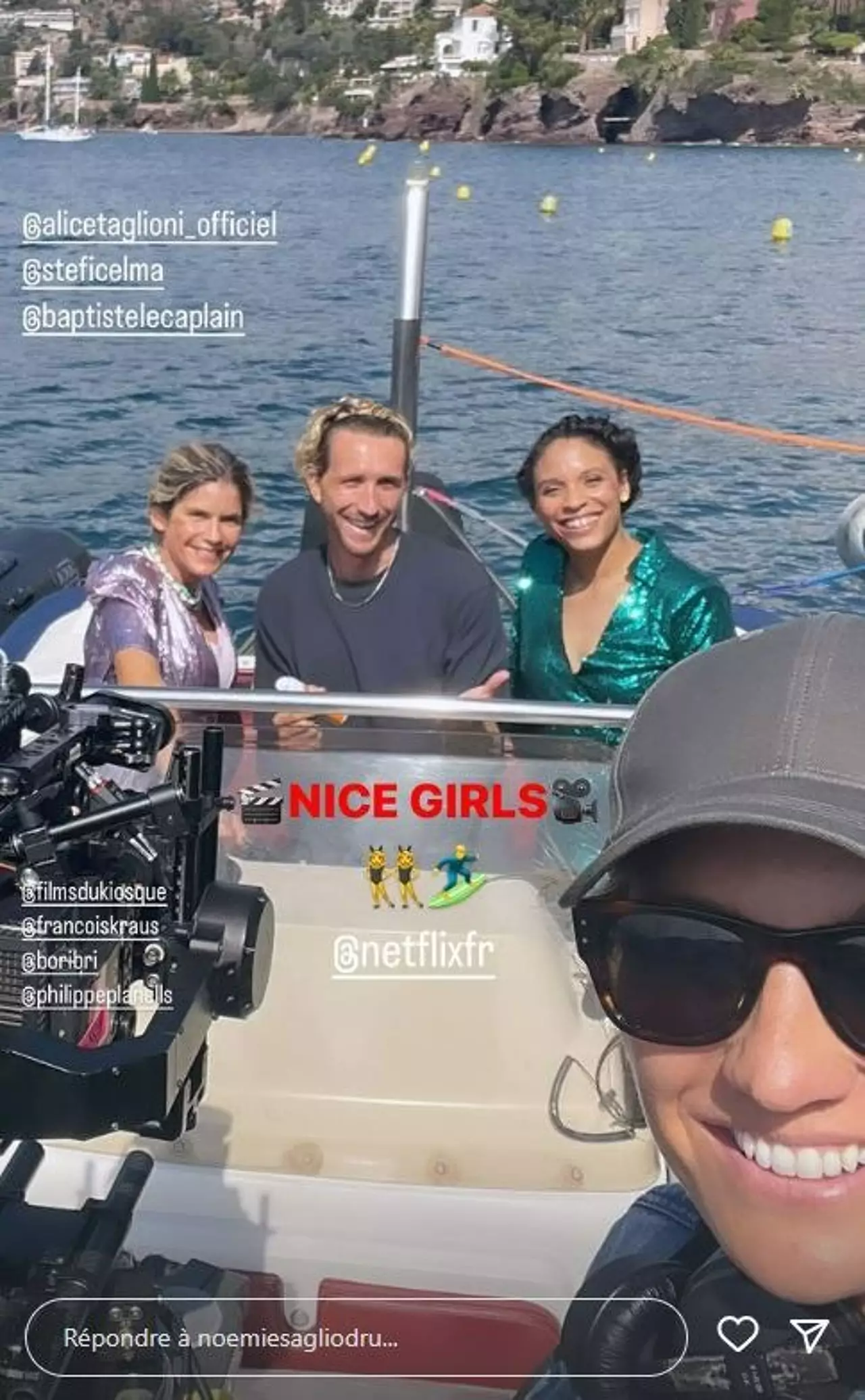 Casting figurants typés pour le film Nice girls réalisé par Noémie Saglio pour Netflix avec Stefi Celma et Alice Taglioni