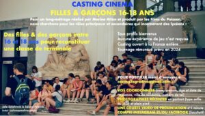 Casting acteurs et actrices même débutants