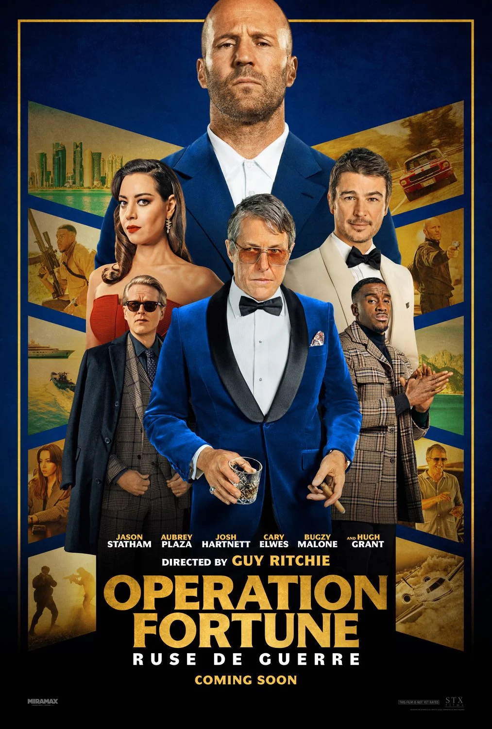 Casting et distribution des rôles du film « Opération Fortune : Ruse de guerre » avec Jason Statham