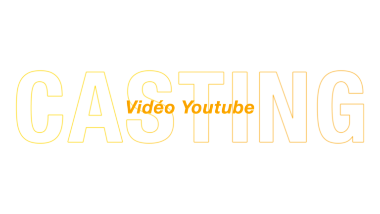 Casting comédiens et figurants pour le tournage d'une vidéo Youtube