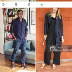 Déborah François et Christopher Bayemi à la distribution de Meurtres en porcelaine