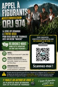 Casting figurants pour la saison 8 de la série OPJ974