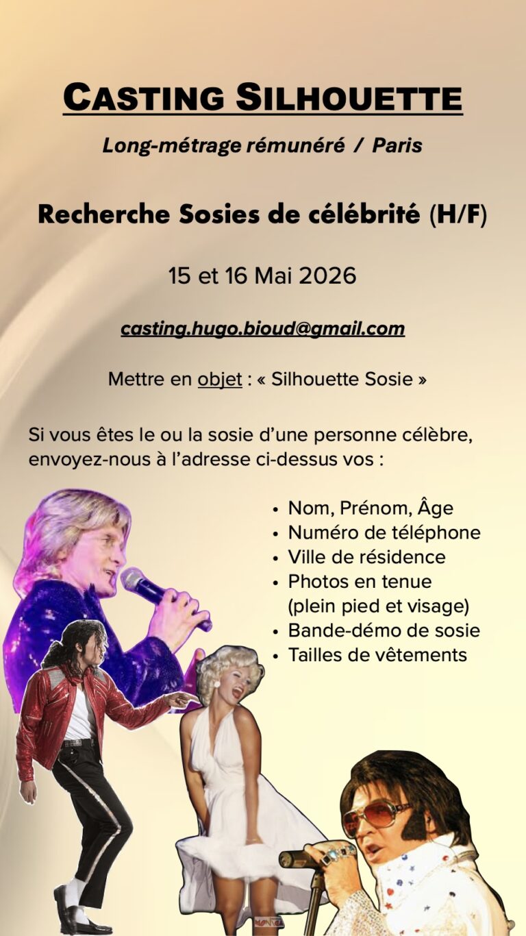 Casting sosies de célébrités