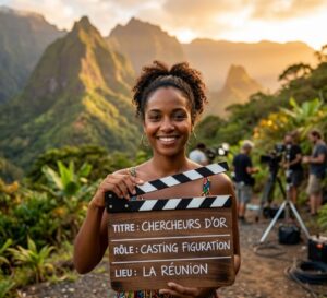 Casting figurants de 18 à 80 ans à l'Île de la Réunion pour la série Chercheurs d'or avec Audrey Fleurot