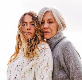 casting grand mère et sa petite fille
