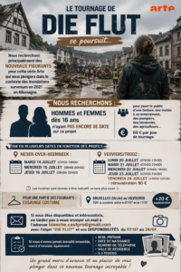 Casting figurants pour la série Die Flut sur Arte