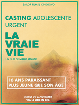 Casting adolescentes pour le ffilm La vraie vie de Marie Monge