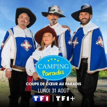 Acteurs à la distribution de l'épisode Coups de coeur au paradis de la série Camping Paradis sur TF1