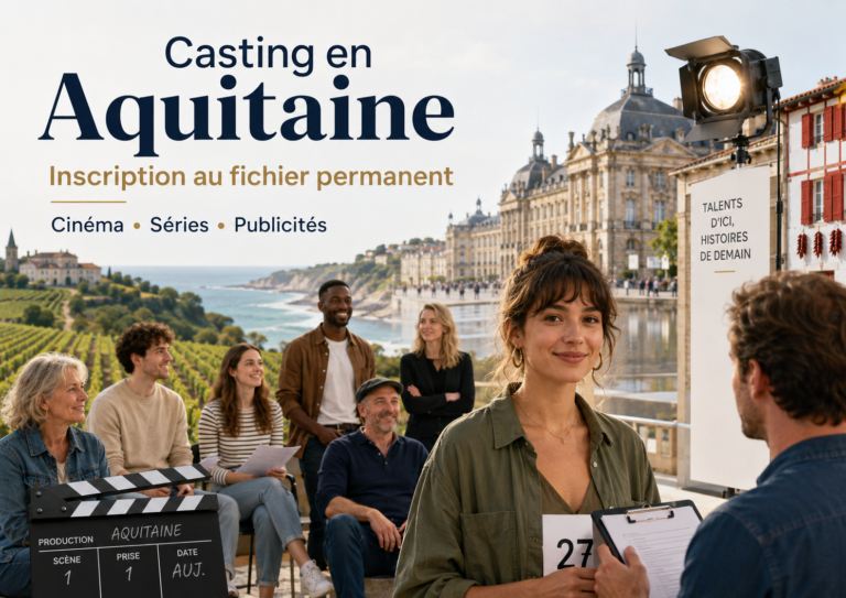 Casting en Aquitaine : Bordeaux, Hendaye, Agen, Biarritz, Pau et Périgueux