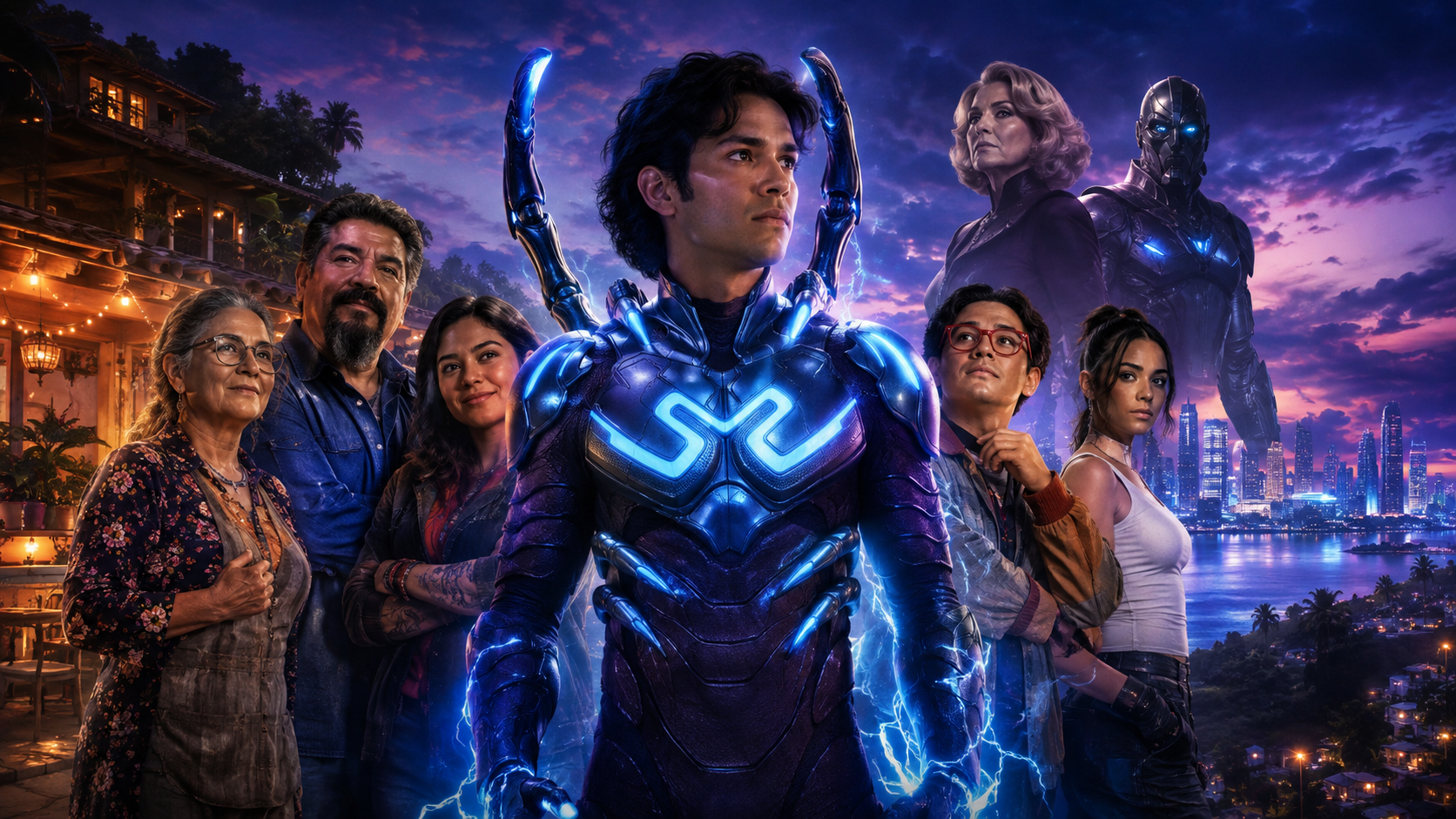 Qui sont les acteurs et actrices au casting et à la distribution de Blue Beetle ?