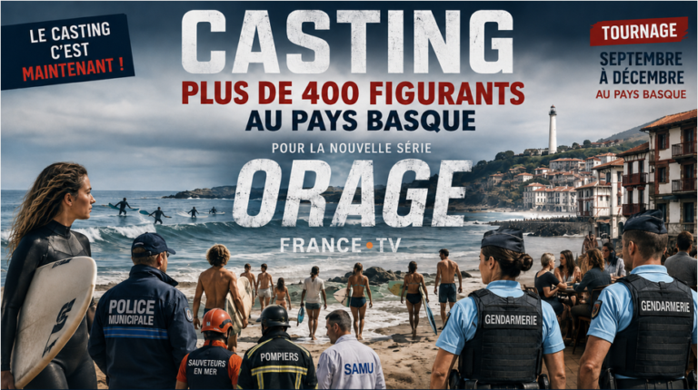 Casting 400 figurants au Pays Basque en 2026