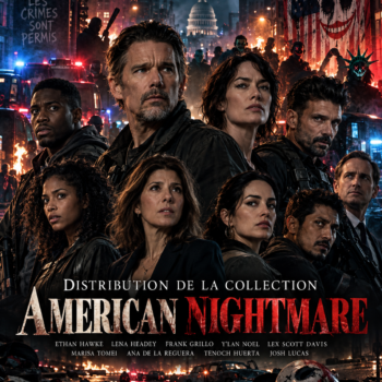 Acteurs et actrices au casting et à la distribution de la collection du film American Nightmare disponible sur Netflix