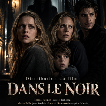 Acteurs et actrices au casting et à la distribution du film Dans le noir à voir sur Netflix en octobre 2026