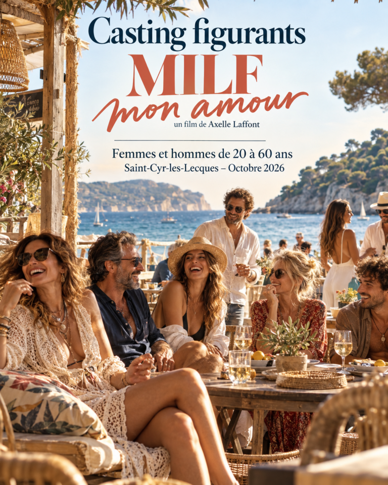 Casting 120 figurants dans le Var pour le film MILF mon amour d’Axelle Laffont