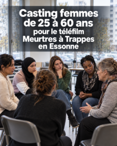 Casting femmes de 25 à 60 ans pour le téléfilm Meurtres à Trappes en Essonne