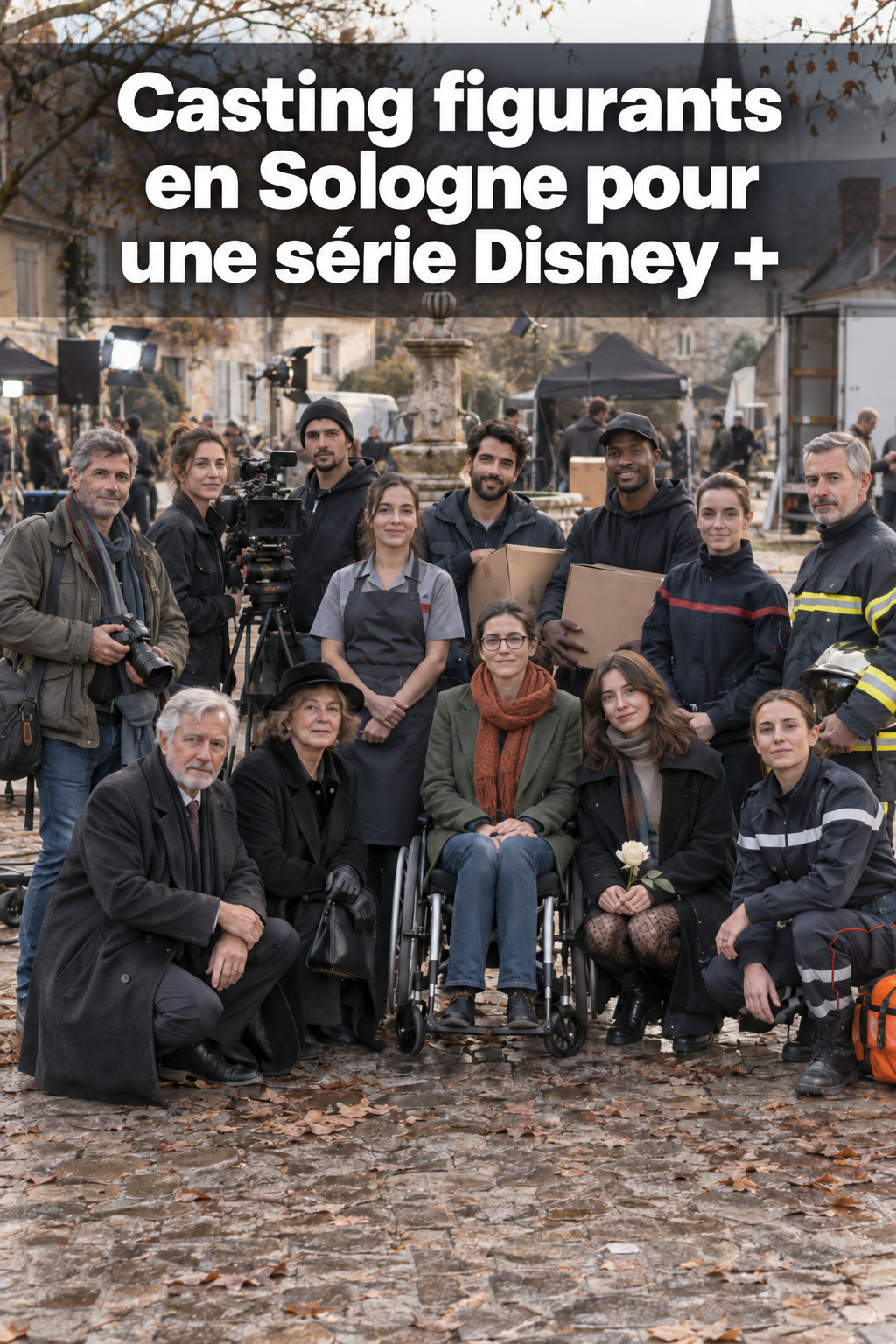 Casting figurants de 16 à 99 ans pour une série Disney+ en Sologne