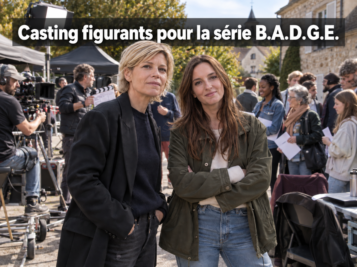 Casting en Essonne : des figurants recherchés à Étiolles pour la série B.A.D.G.E.