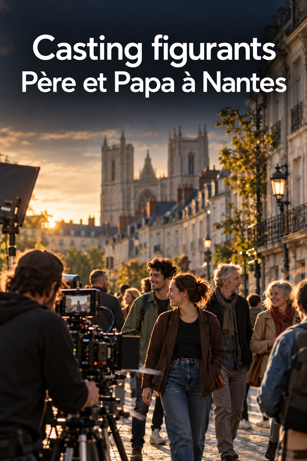 Casting figurants de 16 à 99 ans pour le film Père et Papa d&rsquo;Antonin Fourlon à Nantes