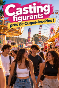 Casting figurants près de Cuges-les-Pins pour une série télévisée pour la TV