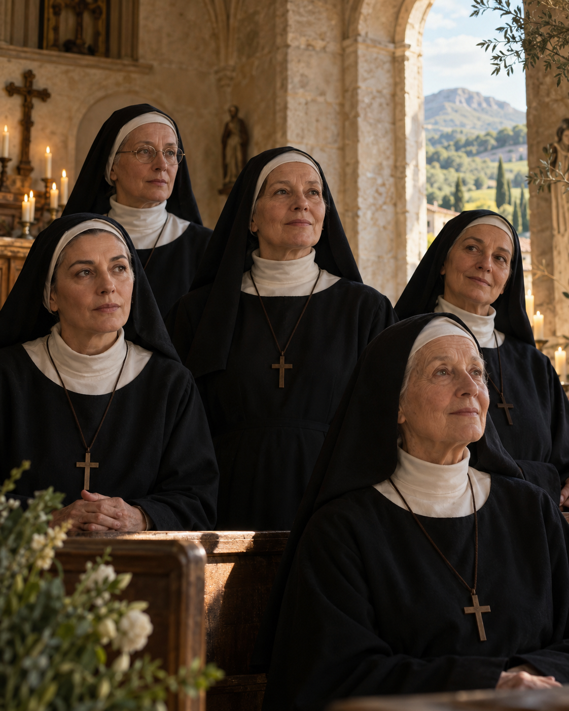 Casting film La Novice dans la Drôme : cinq femmes de 50 à 70 ans recherchées pour former un chœur de nonnes