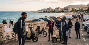 Casting jeunes avec scooter à Marseille
