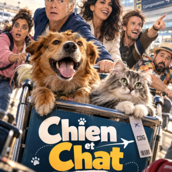 Distribution de Chien et Chat avec Franck Dubosc, Reem Kherici, Philippe Lacheau, Inès Reg, Artus et tous les acteurs du film