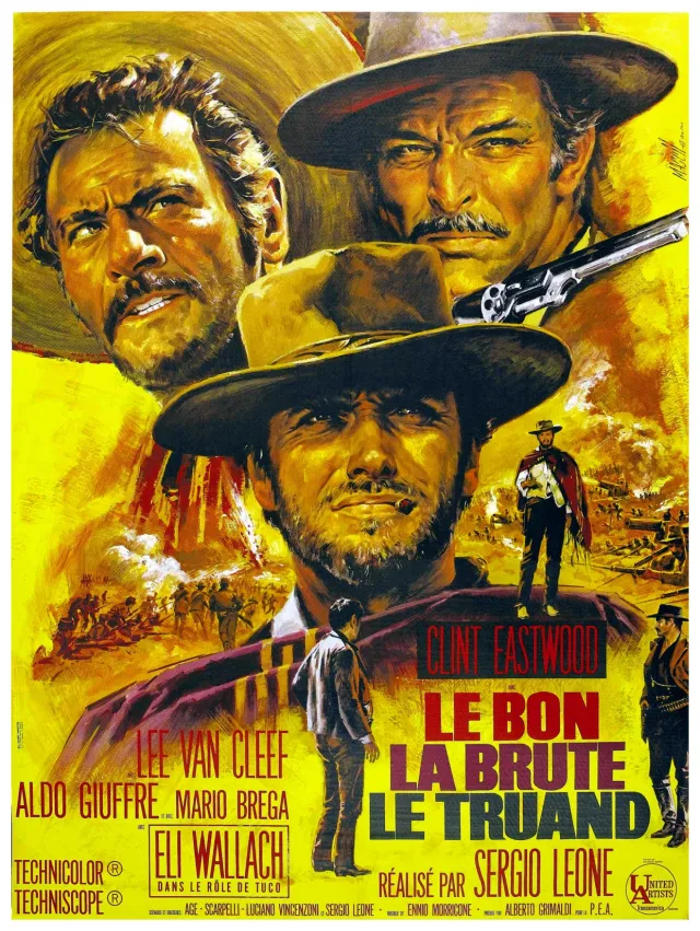 Distribution de Le bon, la brute et le truand : quels acteurs jouent dans le film de Sergio Leone ?