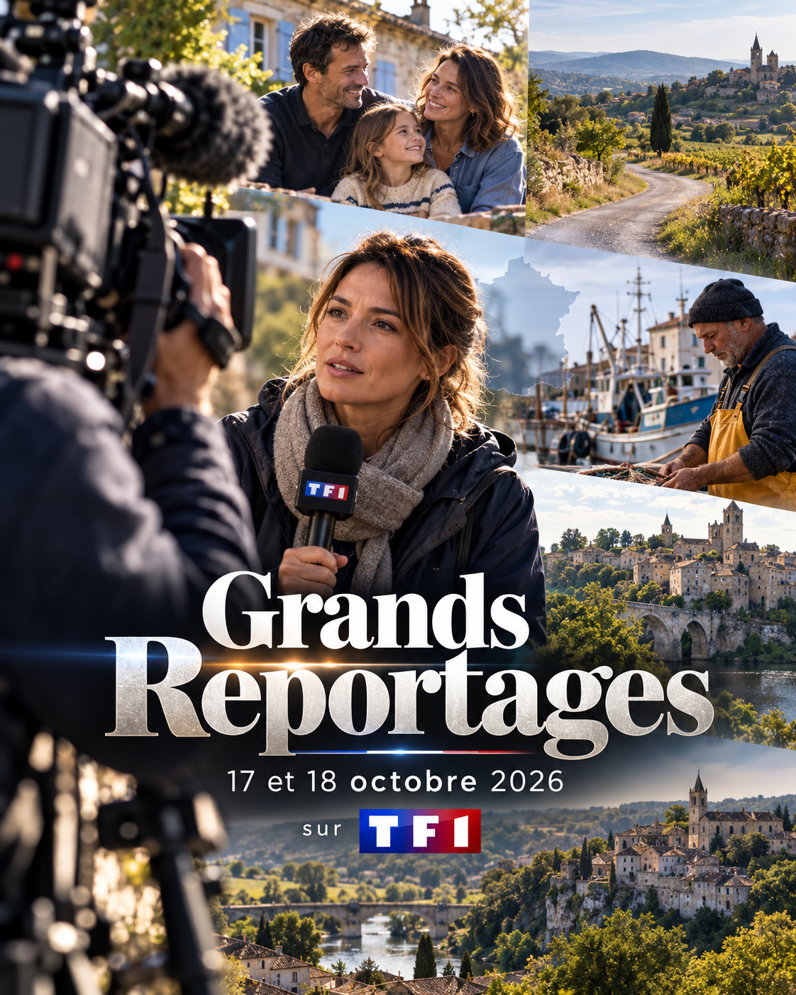 Grands Reportages des 17 et 18 octobre 2026 : les sujets et horaires sur TF1