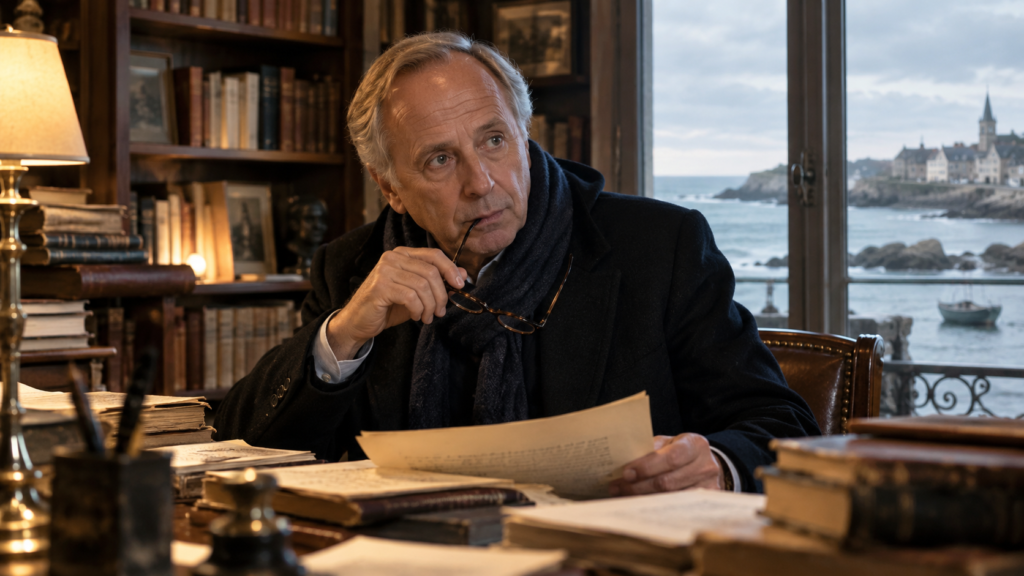 L'acteur Fabrice Luchini est au casting et à la distribution de Le mystère Henri Pick