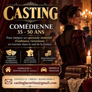 Casting comédienne