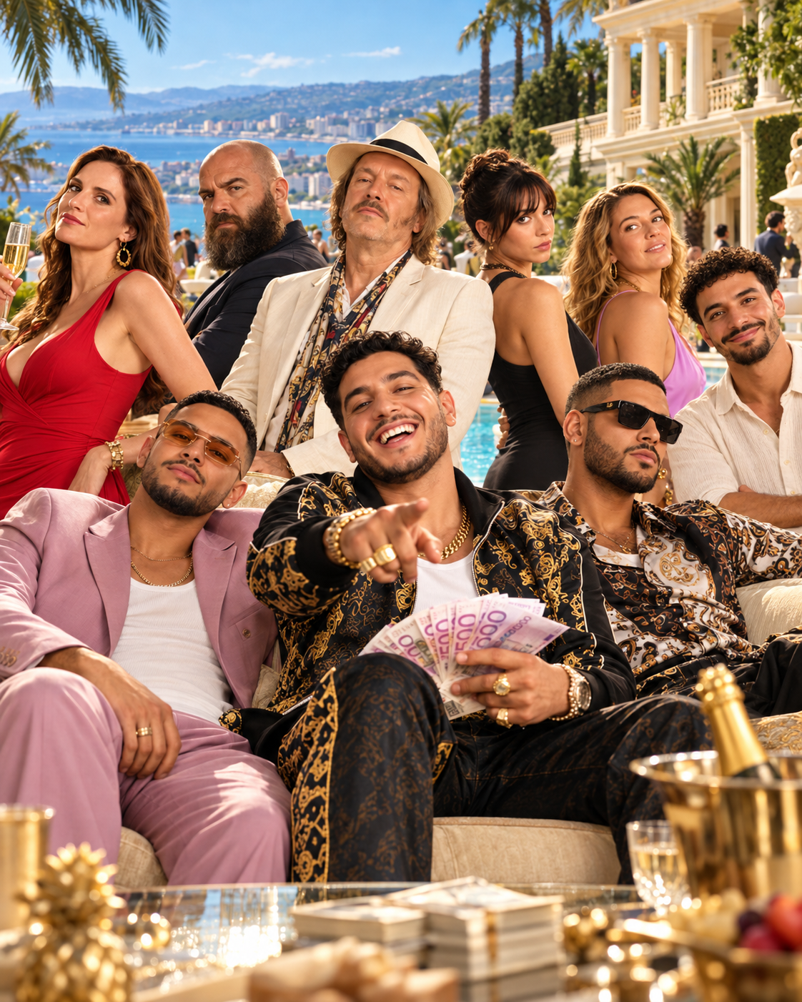 Acteurs au casting de Comme des riches : la distribution du film Comme des riches en détail