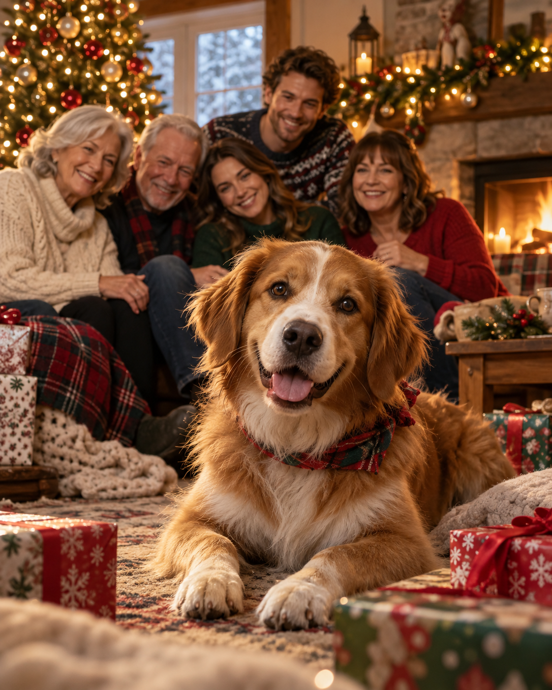 Distribution de Mon beau Noël de chien : acteurs et personnages