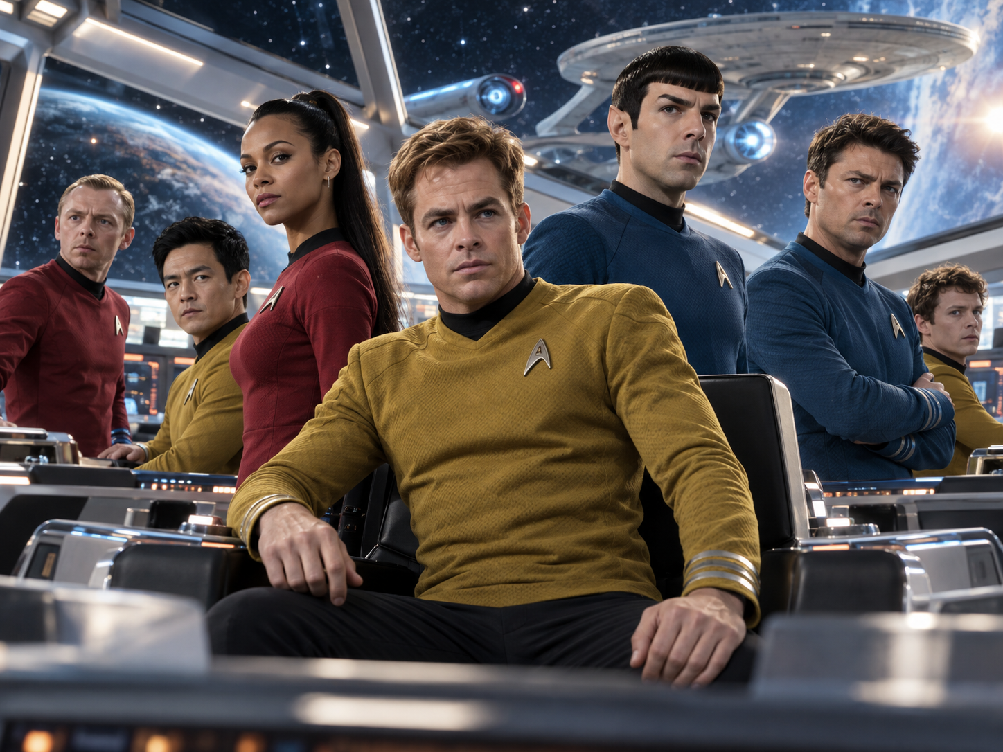 Distribution de la trilogie Star Trek : acteurs, personnages et rôles des trois films