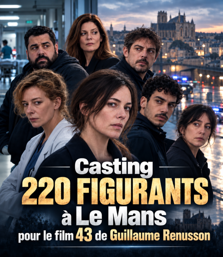 Casting 220 figurants à Le Mans pour le film 43 de Guillaume Renusson