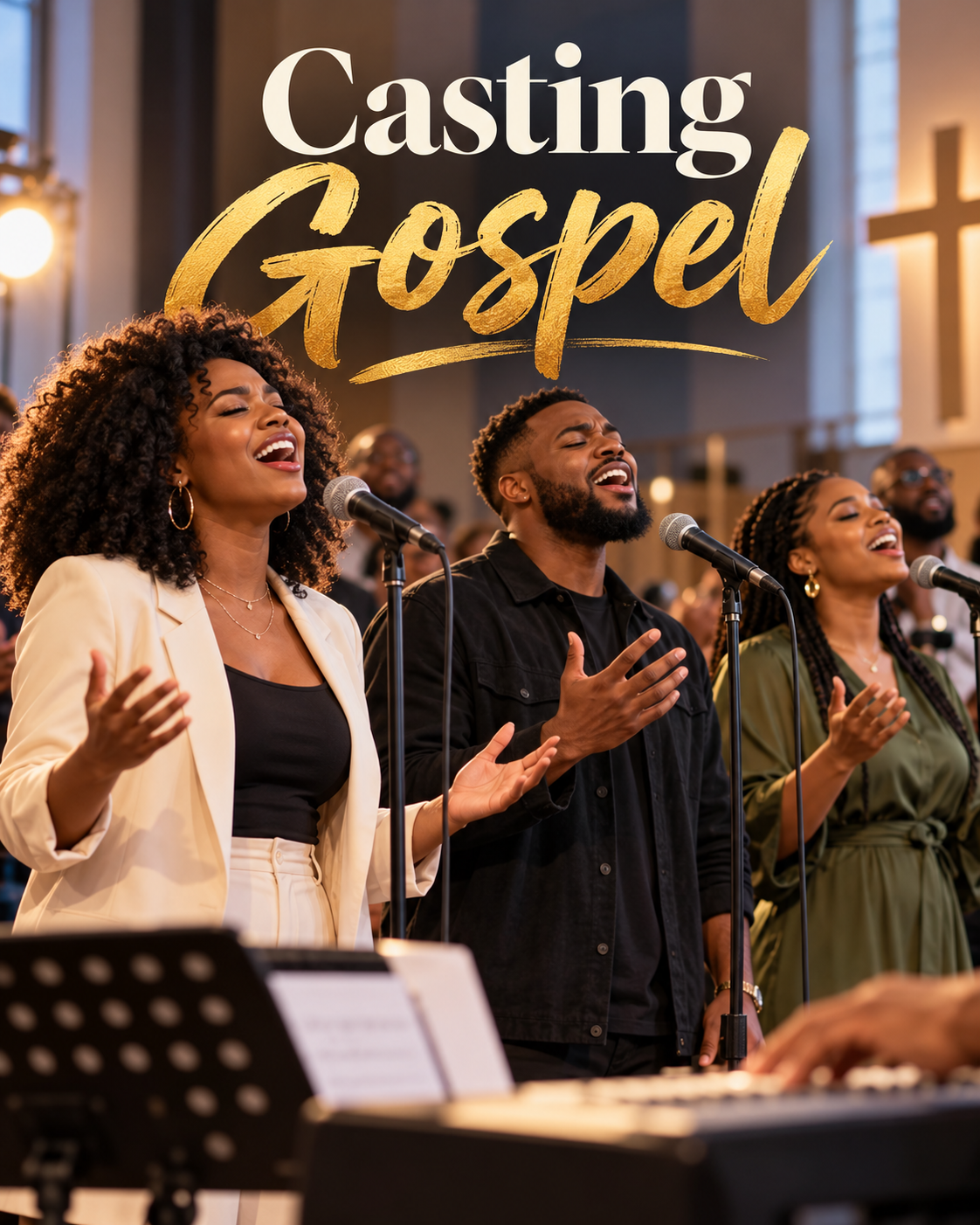 Casting silhouette Gospel pour un long métrage en région parisienne