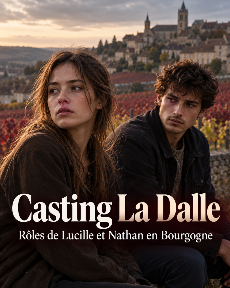 Casting La Dalle : rôles de Lucille et Nathan recherchés en Bourgogne
