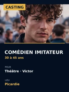 Illustration de l'annonce casting comedien imitateur picardie