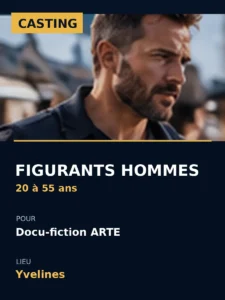 Illustration de l'annonce casting figurants docu fiction arte