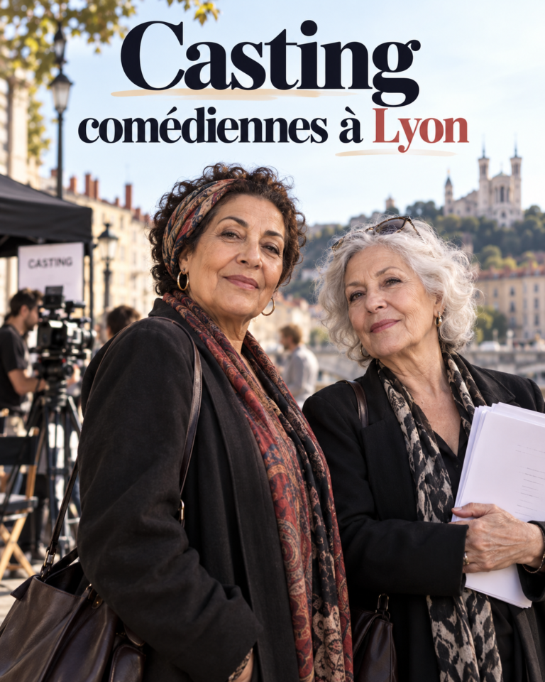 Casting comédiennes seniors à Lyon