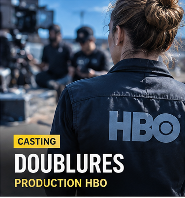 Casting doublures image pour une série HBO à Paris