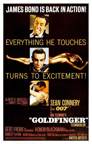 Comédiens au casting de Goldfinger : acteurs et personnages du film James Bond