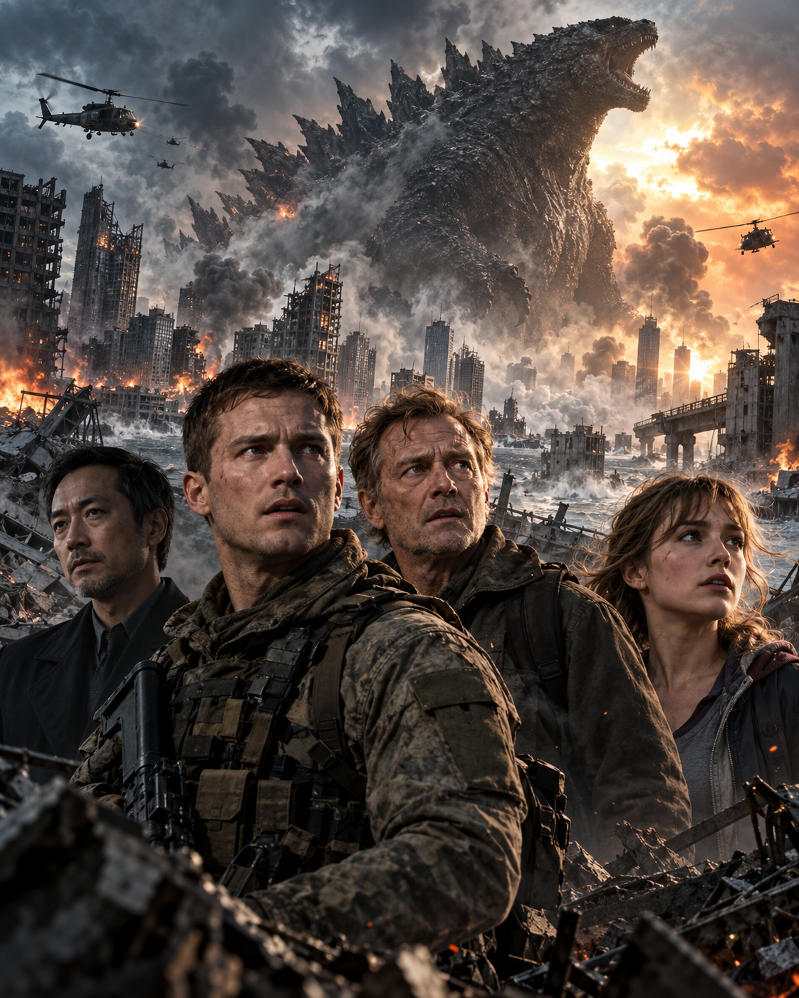 Distribution du film Godzilla vs. Kong : qui joue aux côtés des deux Titans ?