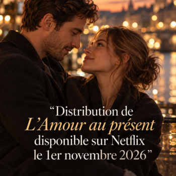 Acteurs et actrices au casting et à la distribution de L'Amour au présent disponible sur Netflix le 1er novembre 2026