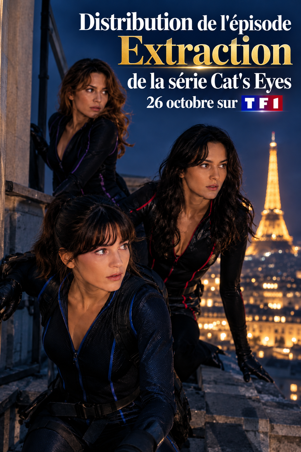 Distribution de Cat’s Eyes – Extraction : acteurs de l’épisode 5