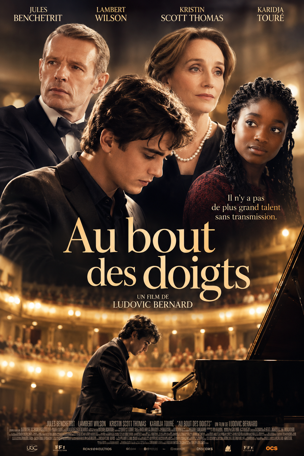 Acteurs et personnages : Distribution du film Au bout des doigts disponible sur Netflix
