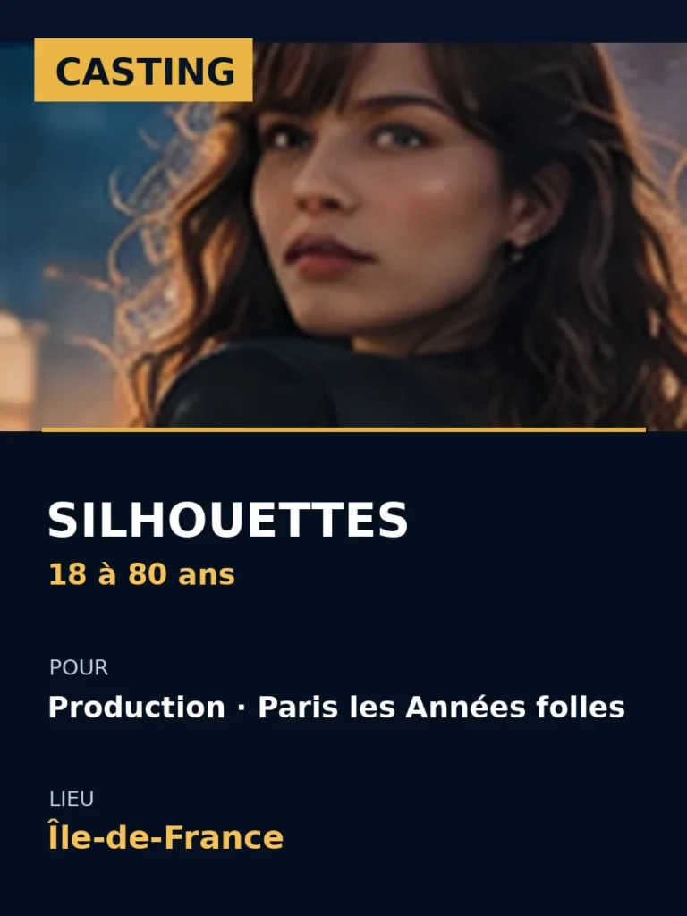 casting paris les annees folles