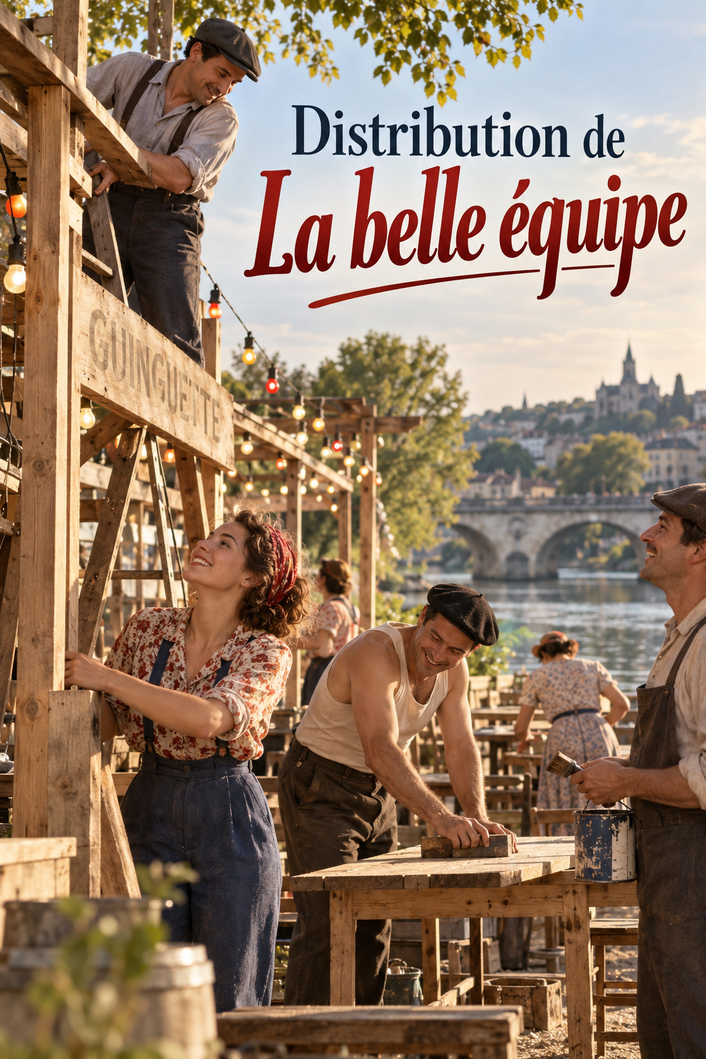 distribution de la belle equipe