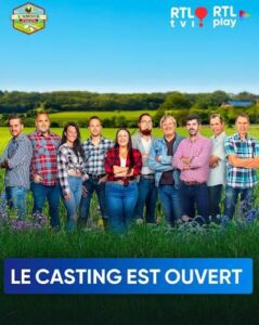 inscription au casting de l'amour est dans le pré Belgique